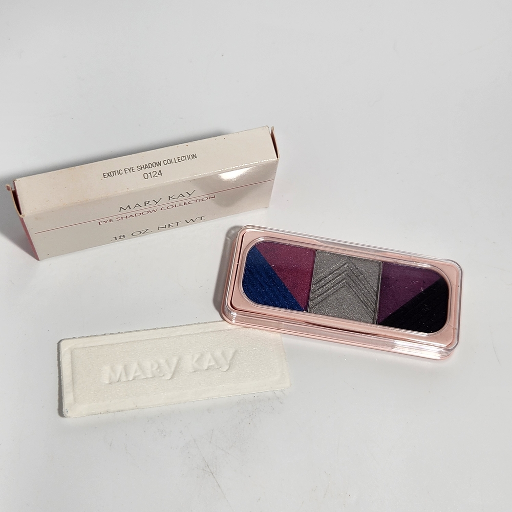 Mary Kay Eye Shadow Palette - Blue, Purple, Gray